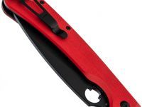 Складной нож Daggerr Sting XL red BW DLC, сталь D2, рукоять G10