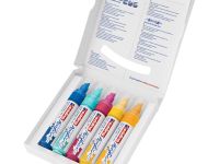 Набор маркеров акриловых Edding 5 шт, 5-10 мм цвет: 934,903,905,906,909