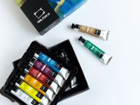 Набор масляных красок "Малевичъ" 12 цв*20 мл