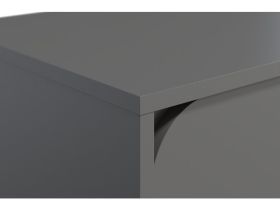 Комод Блест 102x87 Графитовый