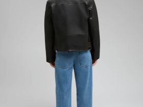 Куртка-косуха из натуральной кожи