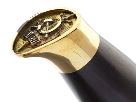 Финка НКВД МТ-107, сталь У8, латунь, граб