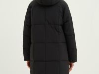 Пальто утепленное с капюшоном