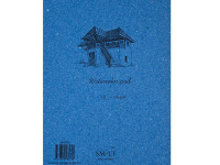 Альбом на спирали для набросков SMLT Authentic Black, черный А5 20 л 165 г