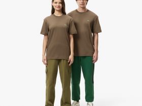 Футболка Lacoste унисекс из органического хлопка