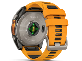 Смарт-часы Garmin Fenix 8 51mm Amoled Sapphire Titanium (Orange/Graphite) (010-02905-11)