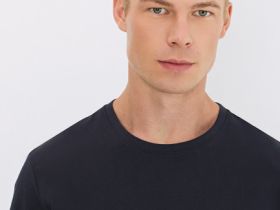 Футболка из хлопка, Синий