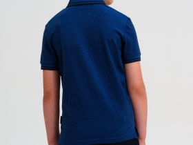 Сорочка трикотажная с воротником поло для мальчиков