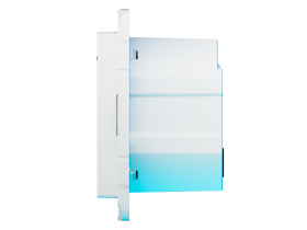 Умная розетка Sber встраиваемая, белая.