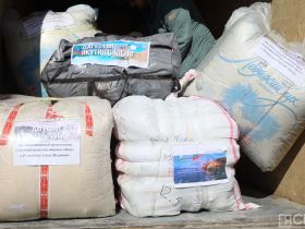 Тонну гуманитарной помощи собрали жители Якутска для пострадавших жителей Дагестана