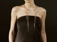 Ожерелье с цепочками, Золотой