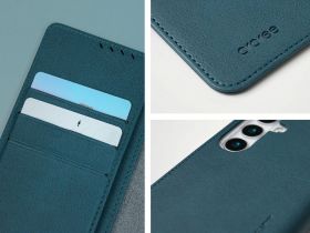 Чехол Araree Mustang Diary для Galaxy для Galaxy S25 кожа синий