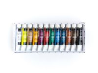 Набор масляных красок "Малевичъ" 12 цв*12 мл