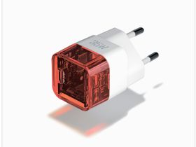 Зарядное устройство Red Line Pro Lumix 20 NQC-15 USB-C 20 Вт Белое / Оранжевое