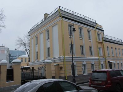 Здание библиотеки Лазаревского института Восточных языков, 1898 г., архитектор А.Ф.Мейснер