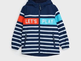 Куртка текстильная с полиуретановым покрытием для мальчиков (ветровка)