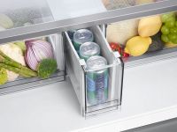 Холодильник Samsung Bespoke многодверный RF9000DC, 602 л нержавеющая сталь