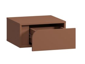 Тумба прикроватная подвесная Блест 45x22 Терракотовый