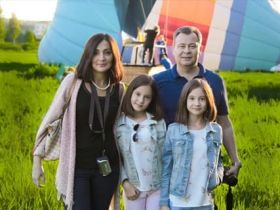 Индивидуальный полет на воздушном шаре на 4-х