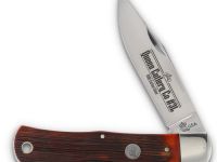 Складной нож Queen Cutlery Lockback, сталь 1095, рукоять рог