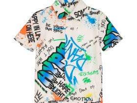 Сорочка текстильная для мальчиков (regular fit)