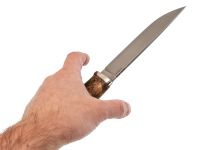 Нож Консул, сталь M398, рукоять кап клена