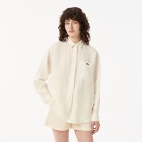 Женская рубашка Lacoste из льна
