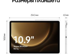 Samsung Galaxy Tab S9 FE 6/128Gb Wi-Fi (Silver)