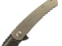 Нож складной Ontario Carter Prime, сталь D2, рукоять титан, gray