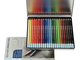 Набор карандашей акварельных Talens "Van Gogh" 24 цв в метал кор