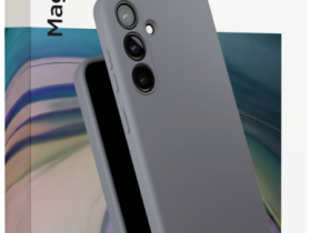 Клип-кейс VLP Aster Case с MagSafe для Samsung Galaxy S24+ серый