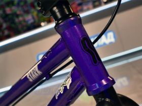 Экстремальный велосипед Stark Madness BMX 4, год 2024, цвет Серый-Синий, ростовка 9