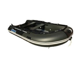 Лодка ПВХ STORMLINE Flexiteek 360 (черно-зеленая/красно-черная)