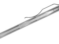 Складной нож Endura 4 - Spyderco 10P, сталь VG-10 Satin Plain, рукоять нержавеющая сталь