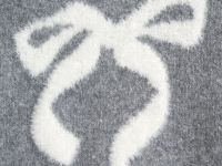 Вязаный джемпер для девочек, Серый