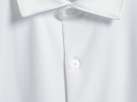 Классическая рубашка из хлопка, Белый