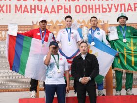 Первый из Анабара, и 26 лет ради золота. Мас-рестлеры разыграли медали Игр Манчаары