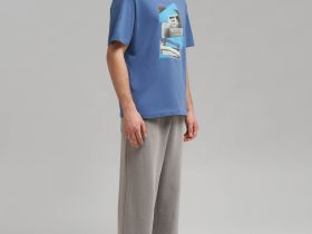 Футболка свободного кроя