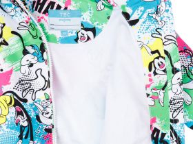 Куртка детская текстильная с полиуретановым покрытием для девочек (ветровка)