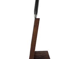 Подставка для ножей магнитная Woodinhome KS002SSOB, дуб, коричневый