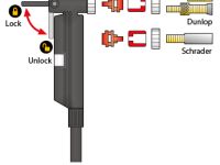 Насос шоссейный с манометром Topeak Road Morph G (черный / серебристый)