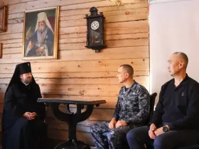 Участникам СВО переданы иконы Святой Троицы и Божией Матери «Умиление Градоякутская»