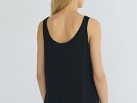 Вязаная майка, Черный