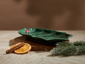 Блюдо Зеленый лист/Foglia Verde III