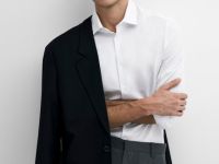 Классическая рубашка из хлопка, Белый