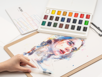 Набор акварели HIMI 24 цвета