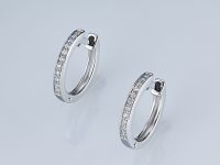 Серьги из серебра э0612сг06162600_white