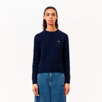 Женский шерстяной свитер Lacoste