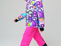 Комплект текстильный с полиуретановым покрытием для девочек: куртка, брюки