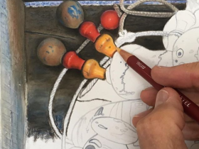 Карандаш пастельный Derwent "Pastel Pencils" Окись зеленая